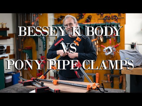 Bessey K Body VS  Pony Pipe Clamp Review