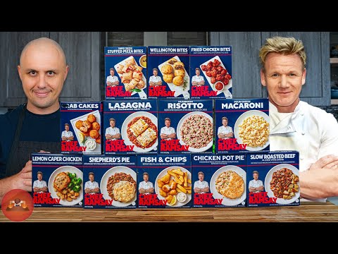 We Tried EVERY Flavor Of Gordon Ramsay's Frozen Dinners