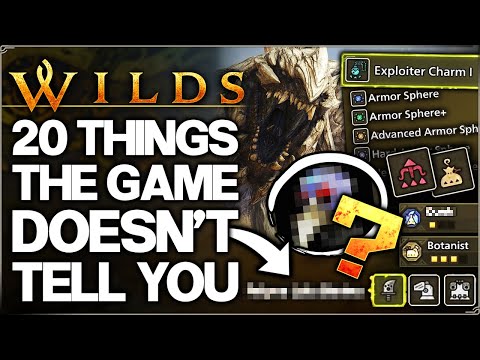 Monster Hunter Wilds - 21 Secret Tips & Tricks You NEED to Know - Be a Better Hunter - All Weapons!
