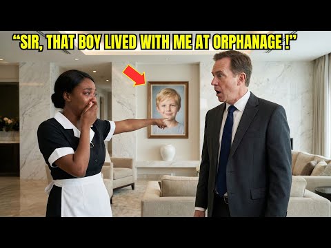 Black Maid Saw Portrait in Mansion — Then Cried: "Sir, That Boy Lived With Me at Orphanage
