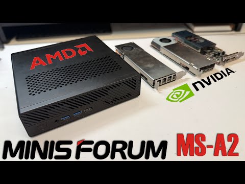 The Minisforum MS-A2 is ABSURDLY POWERFUL