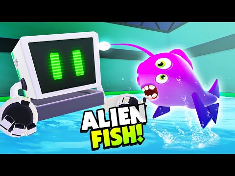 Catching ALIEN FISH On A Spaceship! - Blinnk and the Vacuum of Space VR