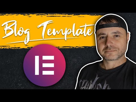 How to create a custom blog template using Elementor Pro | WordPress | Beginner | Container Widget