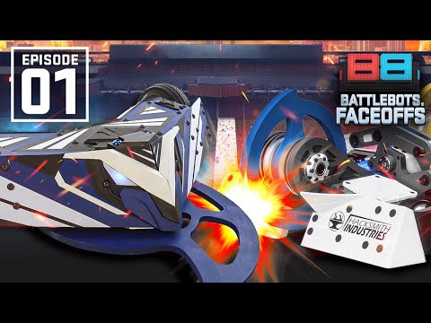AI Bot versus 3 BattleBots Legends! Who Will Win? | BATTLEBOTS FaceOffs Episode 1 (Part 1)