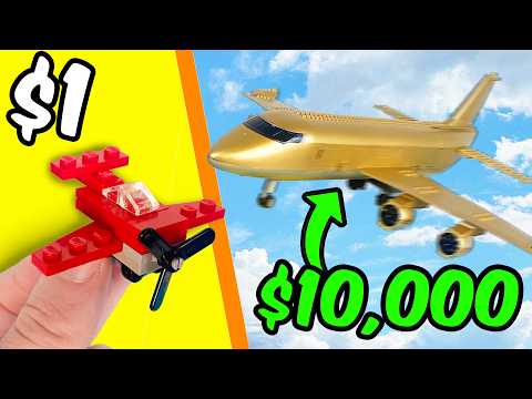 I Tested $1 vs $10,000 Lego Planes!