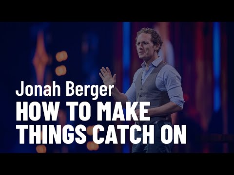 Jonah Berger - How to Make Things Catch On - Full Keynote
