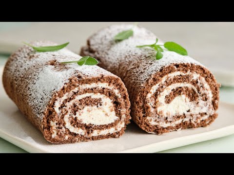 Kuchen in 5 Minuten, der die Welt verrückt macht!! Das schnellste Rollen Rezept. Dessert.