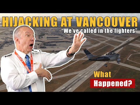 Pilot Hijacks Cessna and Shuts Down Vancouver Airport