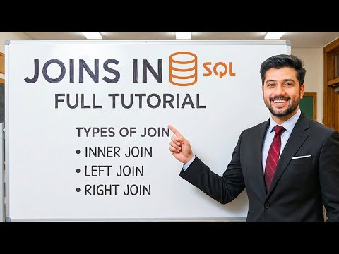 SQL Joins Explained: CROSS, LEFT, RIGHT Joins for Beginners