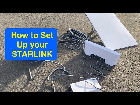 How to SET UP your STARLINK - Step by step tutorial - Popple People - Episode 107