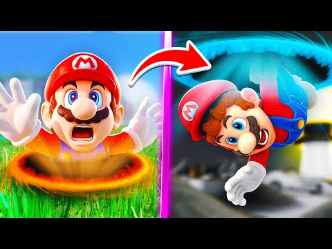 Mario Odyssey, aber ich TELEPORTIERE mich alle 10 SEKUNDEN...