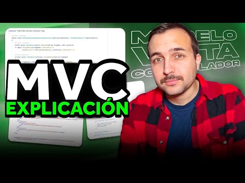 Explicación al patrón o arquitectura MVC |  Modelo vista controlador