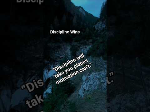 Discipline Wins #motivation #mindset #mindsetmatters #mindfulness #mindsetshift #mindblowingfacts