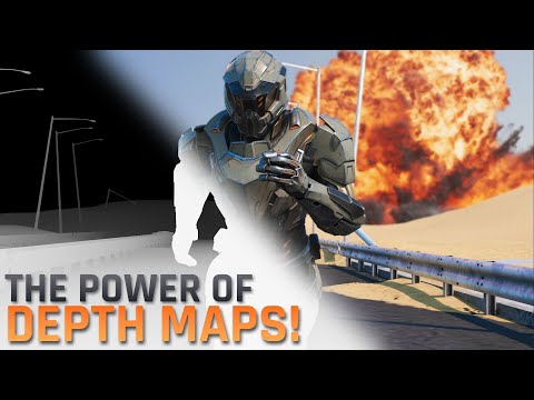 After Effects Compositing Tips: DEPTH PASSES ARE AMAZING!