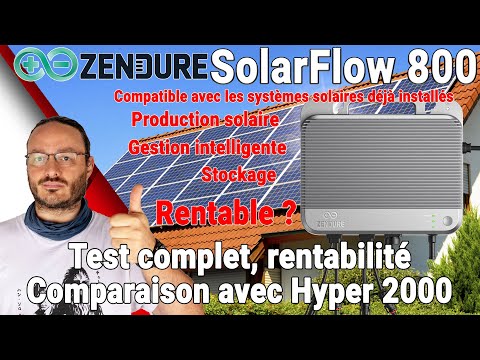 ⚡ Zendure SolarFlow 800 / SF800 🔌 Le test vérité ! 🔋Avis Review Présentation @Zendure
