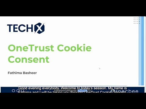 OneTrust Cookie Consent