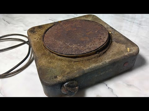 Amazing Hot Plate "ELNA" Restoration From Start To Finish