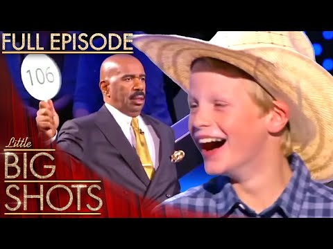 Steve Can't Keep Up With Kid Auctioneer! | Season 1 Episode 3 | Full Episodes | Little Big Shots US