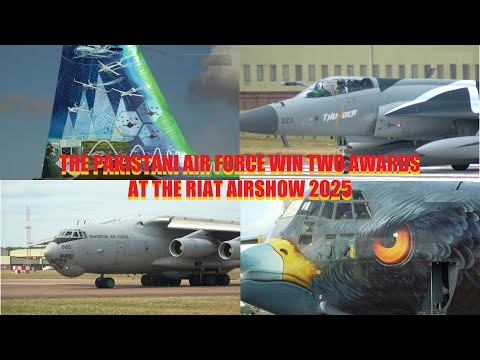 PAKISTANI AIR FORCE: TWO TIME RIAT AWARD WINNERS 4K (airshowvision)