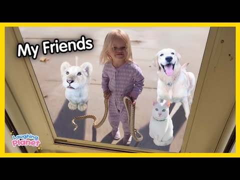👶🐾FULL When your baby brings a friend home🤣Cute Babies and Animals Compilation