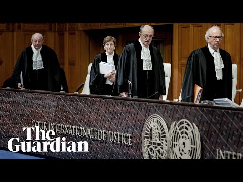 ICJ announces interim genocide case ruling on Israel's war in Gaza – watch live