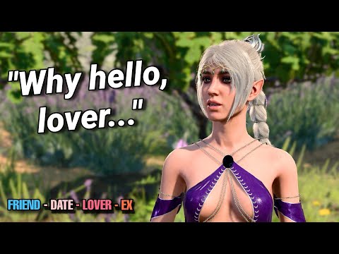 Shadowheart slowly falling in love through greetings