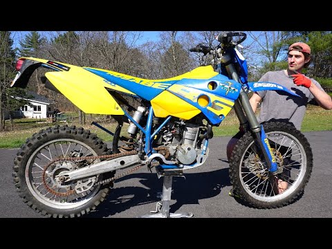 Seller Said This Rare 500cc Supermoto Won't Run (Sitting 15 Years)