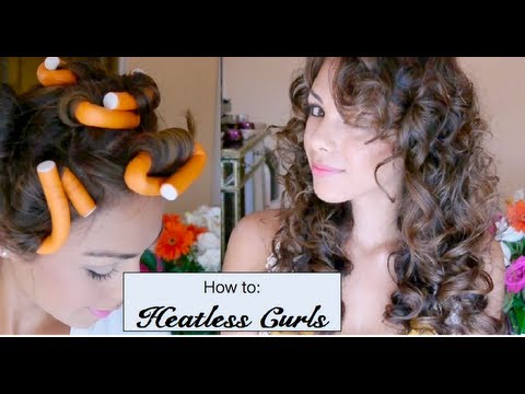 How to: HEATLESS Bombshell Curls!