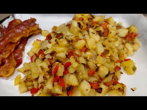 Homemade Hash Brown Potatoes - Quick Easy Recipe