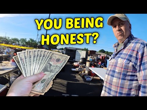 Flea Market Seller Thought I Was A Scammer!