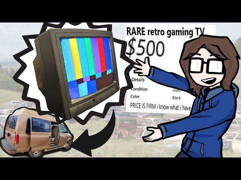 Robbing a Conversion Van of its CRT