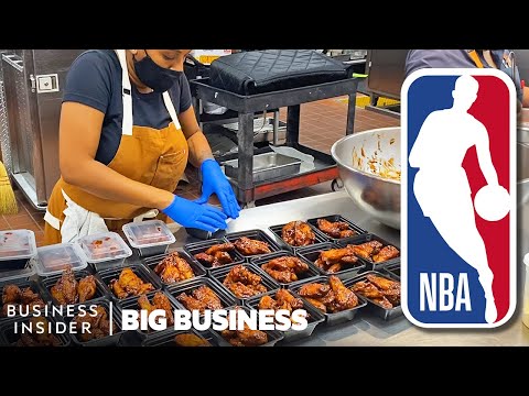 How Chefs In The NBA Bubble Make 4,000 Meals A Week | Big Business