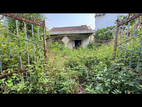 The American-built kindergarten has been abandoned for 15 years.