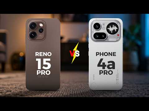 OPPO RENO 15 PRO VS NOTHING PHONE 4A PRO