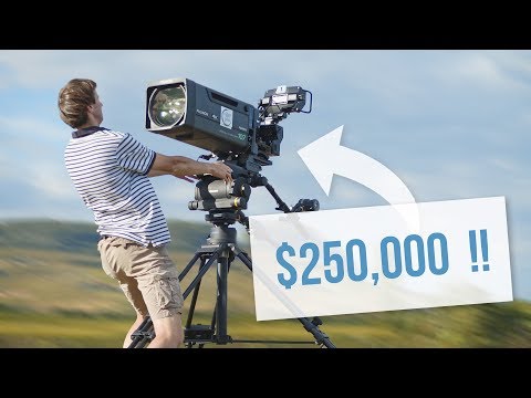 Why are TV Cameras still HUGE and expensive ?