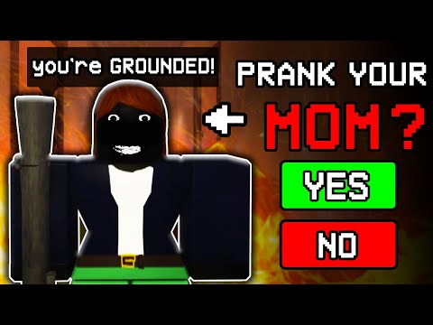 In This Roblox Game You Have To Prank Your Strict Mom...