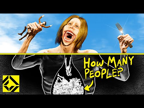 VFX Artist shows you how many people a TITAN Could ACTUALLY eat (ATTACK ON TITAN EXPERIMENT)