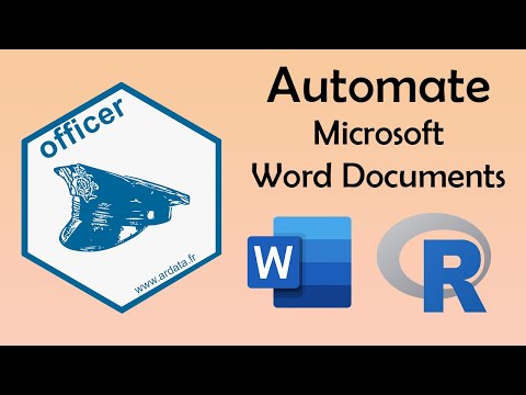Create Microsoft Word Documents Using R (officer package)