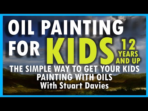 Oil painting for Kids - 12 Years and up.
