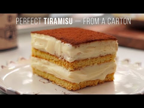 From a Milk Carton to Perfect Homemade Tiramisu — Easier Than It Looks