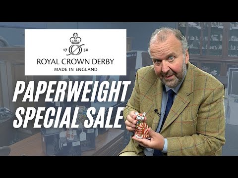 Making a PROFIT on Royal Crown Derby PAPERWEIGHTS