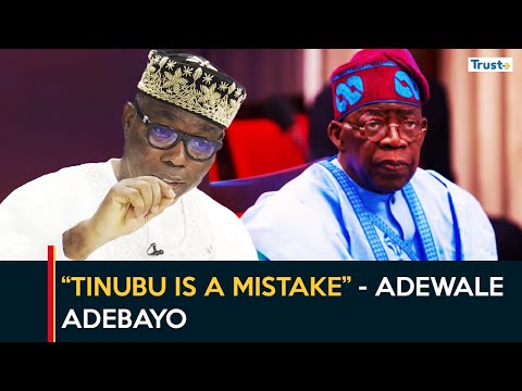 "Tinubu is a Mistake" Says Adewale Adebayo | Daily Politics