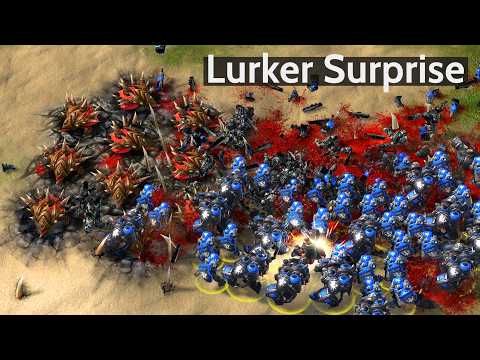 This New Ultra into Lurker Strategy Is INSANE! StarCraft 2