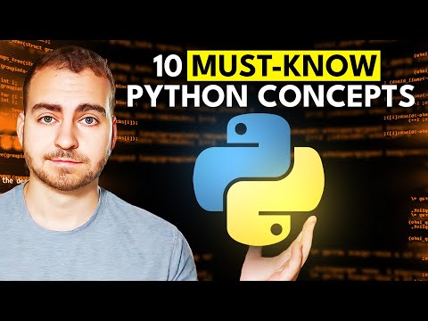 10 Python Concepts You NEED To Know in 2025