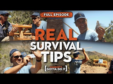 Mike Rowe Trains with a REAL Survival Expert | FULL EPISODE | Somebody's Gotta Do It