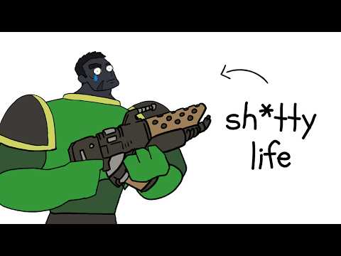 your life as a Salamander(Space Marine)