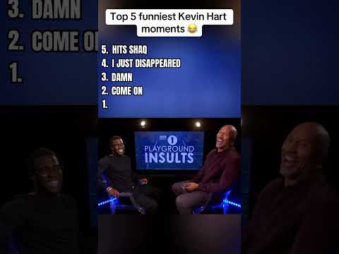 Kevin Hart Top 5 Funniest Moments #funny