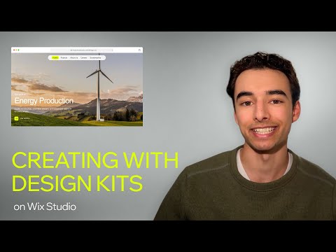 Design landing pages in minutes with Design Kits | Wix Studio