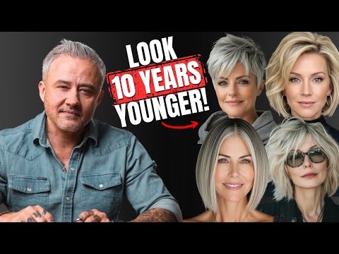 Look 10 YEARS YOUNGER Instantly:  Medium/Short Haircuts