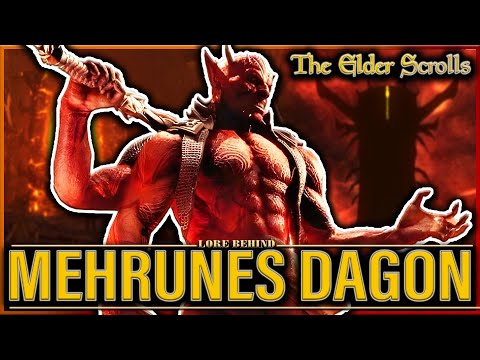 The Dark Brutal History Of Mehrunes Dagon | Full Elder Scrolls Lore